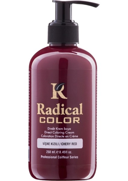 New 25/cheryred Amonyaksız Su Bazlı Saç Boyası 250 ml 1 Adet Vişne Kızılı