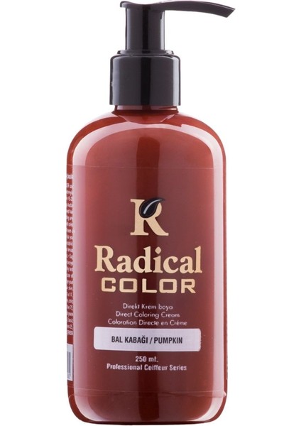 New 25/pumpkin Amonyaksız Su Bazlı Saç Boyası 250 ml 1 Adet Bal Kabağı