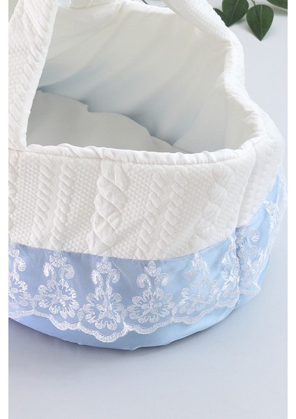 Erkek Bebek Süslü Puset Kundak Battaniye Bebek Çanta Anakucağı Seti STL6960 fırsatları