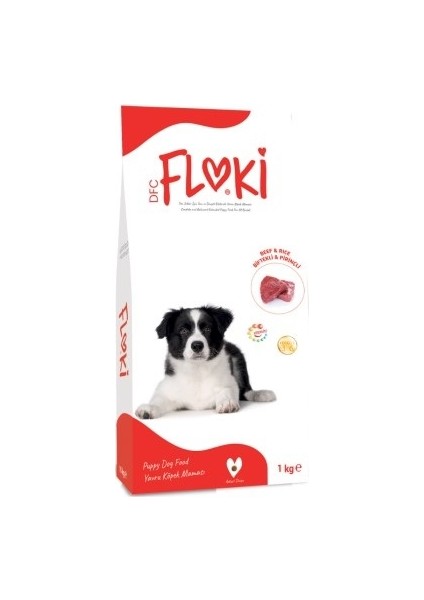 Puppy Biftekli Pirinçli Yavru Köpek Maması 1 kg - Sağlıklı ve Lezzetli Beslenme Için Dengeli Seçim
