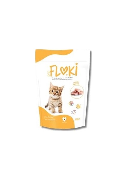 Kitten Tavuklu Yavru Kedi Maması 500 gr x 2 Adet - Sağlıklı Büyüme Için Tam ve Dengeli Seçim