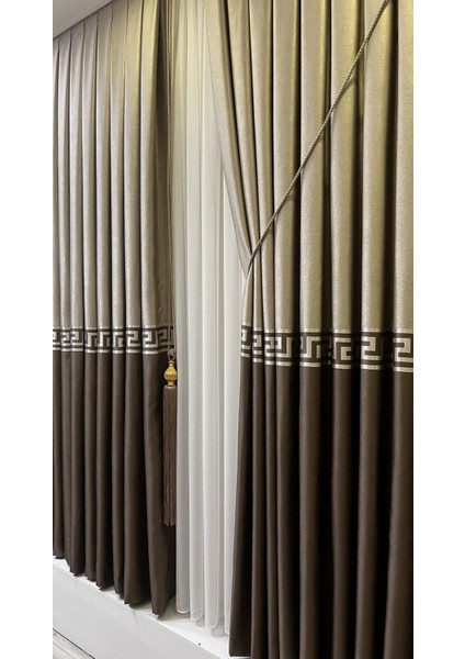 PANO FON VERSACE CAPPUCCİNO (TEK KANAT)
