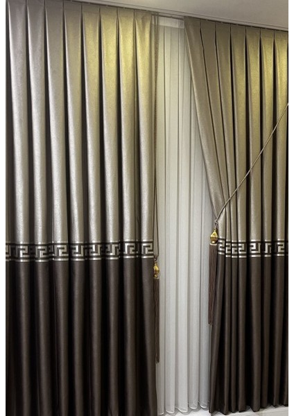 PANO FON VERSACE CAPPUCCİNO (TEK KANAT)