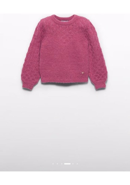 Abel&lula Kız Çocuk Örme Kazak 5823 modelleri