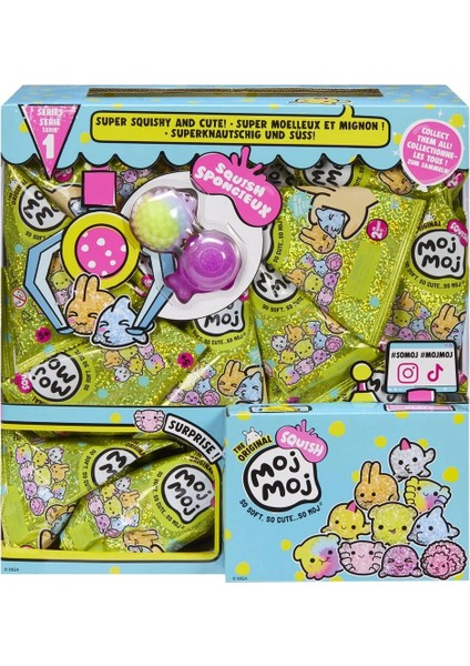 Moj Moj Squish Sürpriz Yumuşak Esnek Figürler - 1 Paket (2 Li Figür)