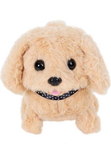4248 Sesli Hareketli Peluş Köpek Karamel