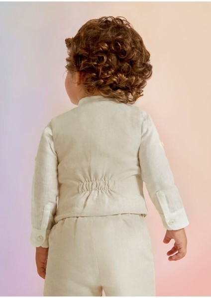 Abel&lula Erkek Bebek Keten Yelek 5347 modelleri