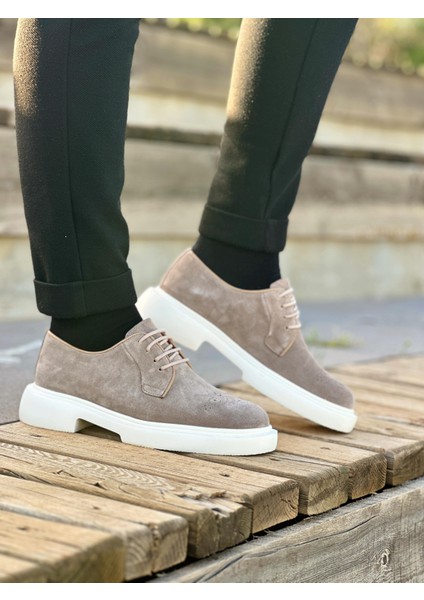 Beige Mıyara 3291 Hakiki Deri Erkek Casual Ayakkabı Bej indirimleri