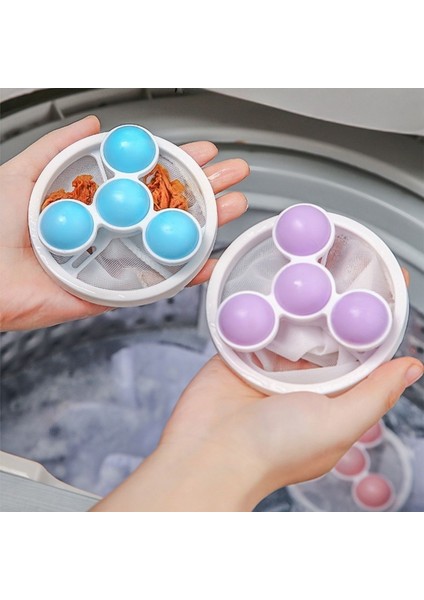Snapmart ® Çamaşır Makinesi Için Toz ve Evcil Hayvan Tüyü Toplayıcı Yıkanabilir Tüy Temizleme Aparatı