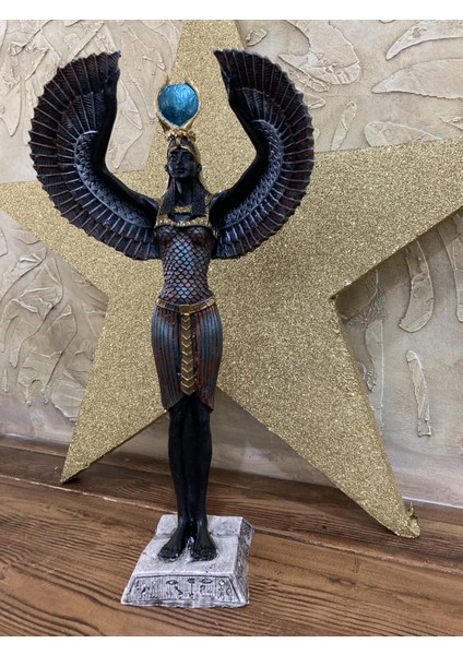 Antik Mısır Tanrıçası Isis Heykeli, Biblo