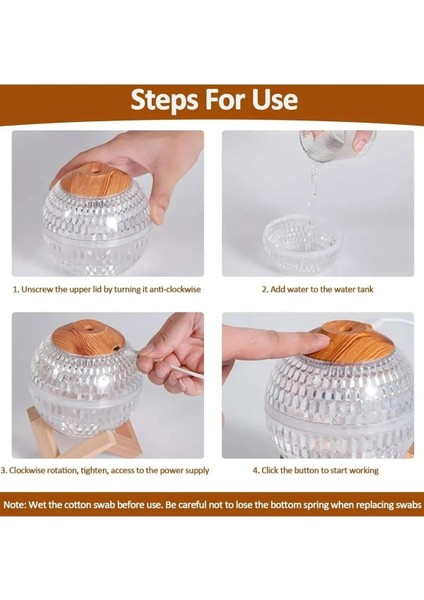 Hava Nemlendirici Buhar Makinesi Ahşap Detaylı Full Led Gece Lambası fiyatları