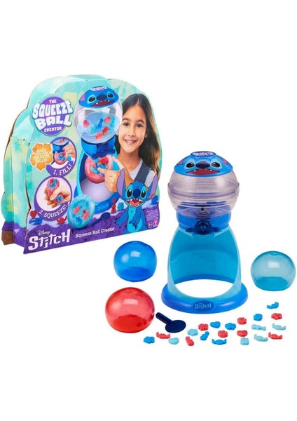 The Squeez Maker Stitch Temalı Squishy - Kendinize Özel Squishy Yapma Istasyonu Oyun Seti
