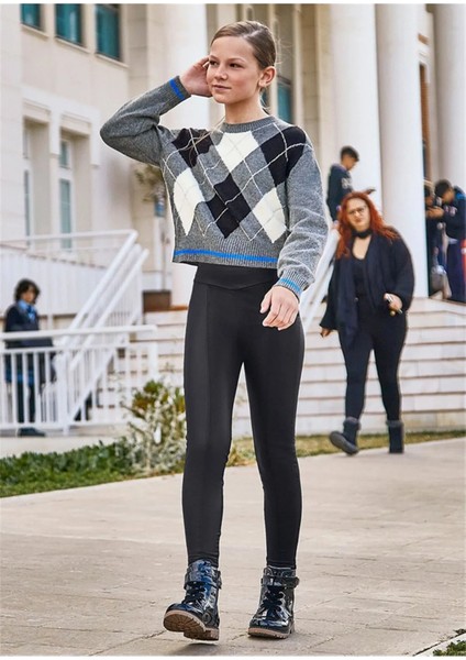 Kız Çocuk Vinil Tayt Siyah 7744 fiyatları