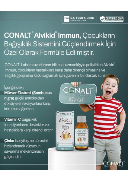 Alvikid Immun 150 ml modelleri
