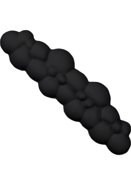 Bulut Şekilli Beyaz Klavye Bilek Desteği Ergonomik & Konforlu Memory Foam Kaymaz Taban Bilek Yastığı