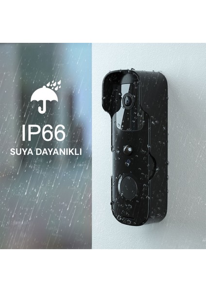 Bd-10 Akıllı Görüntülü Kapı Zili – 1080P fiyatları