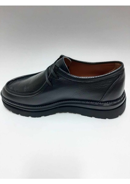 Deri Bağcıklı Siyah Sisley Model Hafif Taban Erkek Ayakkabı C-87SSLYMRT25 modelleri