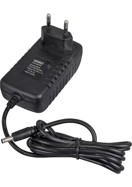 19.75 Volt - 1 Amper 4.0*1.35 Uçlu Yerli Üretim Plastik Kasa Priz Tipi Adaptör