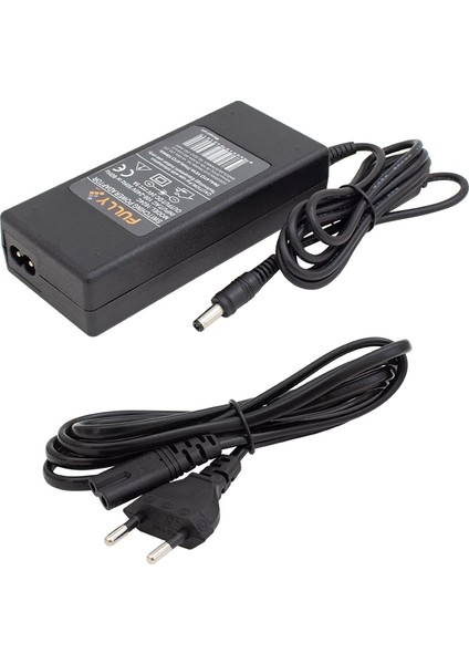 24 Volt - 5 Amper 5.5*2.5 Uçlu Plastik Kasa Masaüstü Adaptör