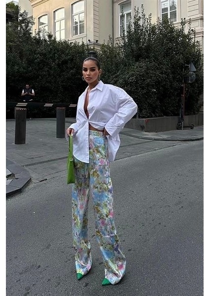 Mirian Sırt Dekolteli Gömlek 3228-08