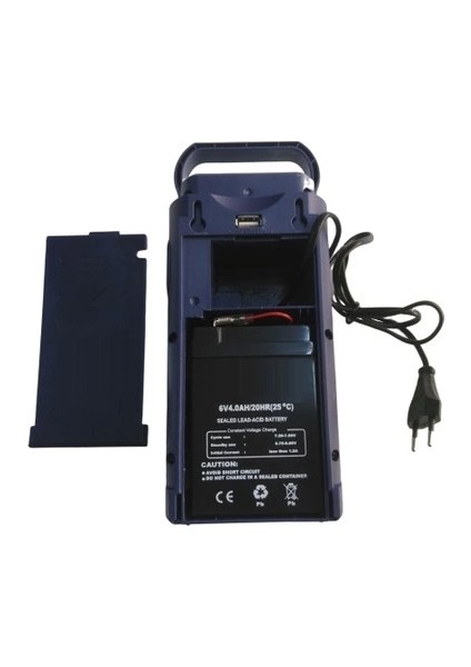 Telefon Şarj Edebilen Işıldak 18 LED USB 80 Saat Kesintisiz Işık