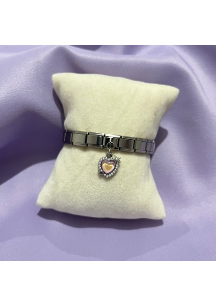 Çelik Charm Bileklik
