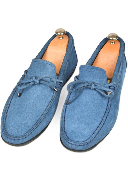 Bağcık Detaylı Yazlık Süet Deri Günlük Ayakkabı Loafer 2509964