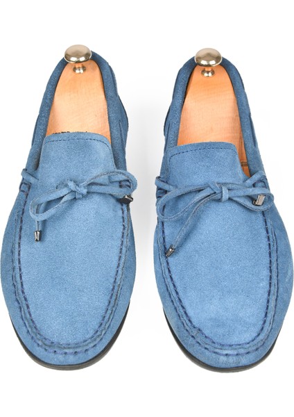 Bağcık Detaylı Yazlık Süet Deri Günlük Ayakkabı Loafer 2509964