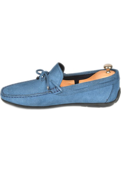 Bağcık Detaylı Yazlık Süet Deri Günlük Ayakkabı Loafer 2509964