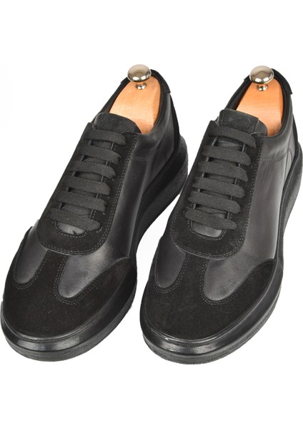 Deri Ortopedik Taban Bağcıklı Spor Ayakkabı Loafer 2501006