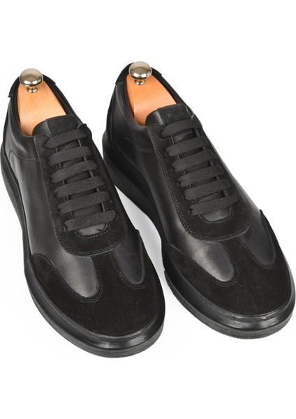 Deri Ortopedik Taban Bağcıklı Spor Ayakkabı Loafer 2501006