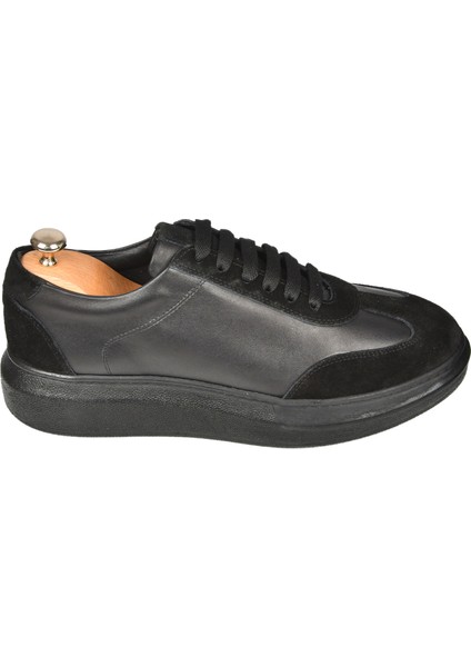 Deri Ortopedik Taban Bağcıklı Spor Ayakkabı Loafer 2501006