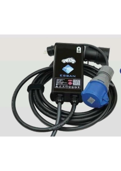 7.5kw Taşınabilir ESP-AC11-7.5P Elektrikli Araç Şarj Cihazı Togg Tesla Byd