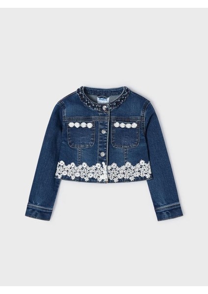 Kız Çocuk Denim Gübürlü Çeket 3475 fiyatları