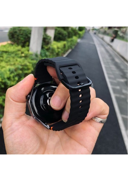 Redmi Watch 5 Active / Redmi Watch 5 Lite ile Uyumlu Kordon Stitched Design Spor Kordon 22 mm