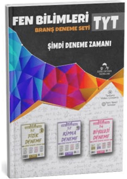 2025 Tyt Fen Bilimleri 3 Fasikül 21 Deneme Sınavı Seti + Defter Hediyeli