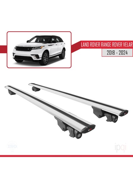 Land Rover Range Rover Velar 2018-2024 Arası ile Uyumlu Hook Model Ara Atkı Tavan Barı Gri 2 Adet fırsatları
