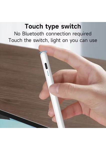 Apple iPad Pro 12.9 3. Nesil A1876 Uyumlu Universal Ios Android Tablet Yazı Çizim Kalemi