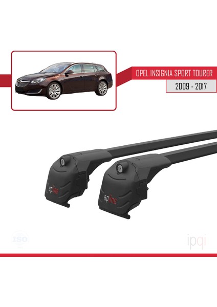 Opel Insignia (G09) St 2009-2017 Arası ile Uyumlu Ace-2 Ara Atkı Tavan Barı Siyah 2 Adet modelleri