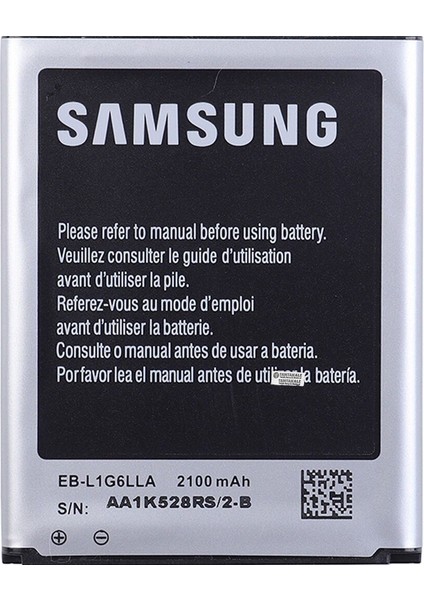 Samsung Galaxy S3 GT-I9300 Batarya Pil - orijinal