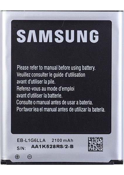 Samsung Galaxy S3 GT-I9300 Batarya Pil - orijinal