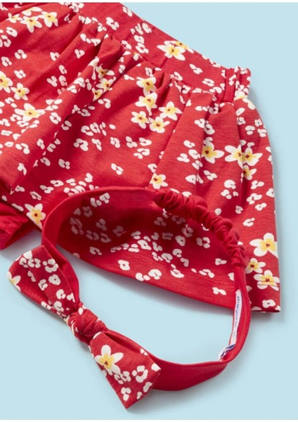 Kız Bebek Bandana Etek Bluz 3 Lü Set 1934 modelleri