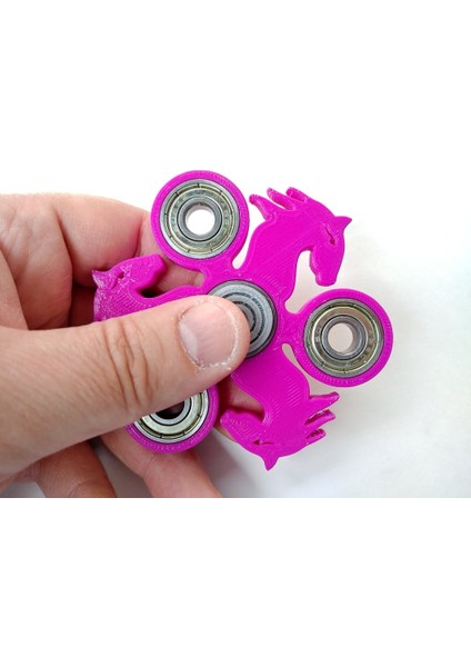 Horse Fidget Spinner Sadece Plastik Aparattır