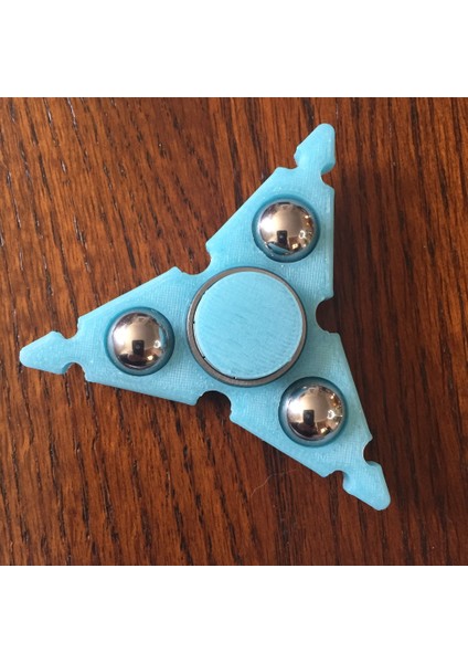 Customizable Ninja Star (Snowflake?) Fidget Spinner Sadece Plastik Aparattır