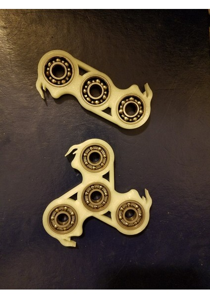 BYR3D Flamed And Filleted Fidget Spinner Set (Edc) *updated*