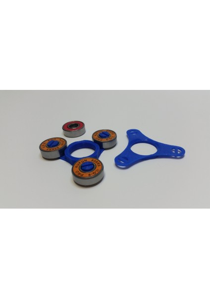 BYR3D Open Wheel Four Bearing Fidget Spinner