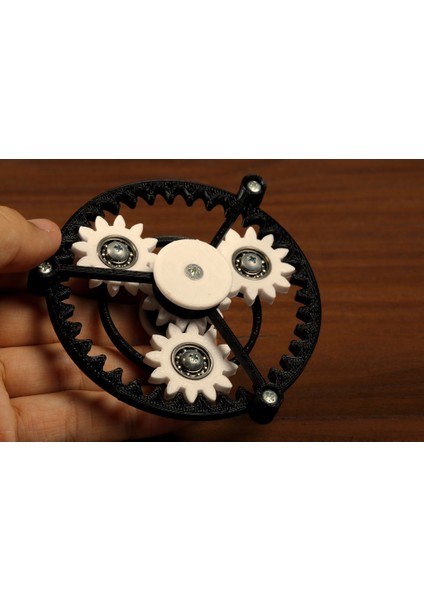 Planetary Gear Fidget Spinner Sadece Plastik Aparattır