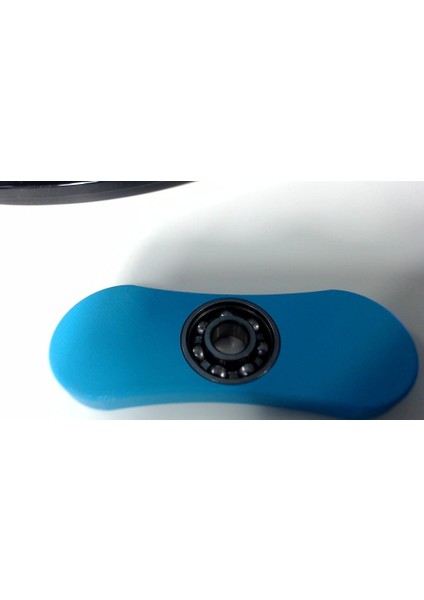 Curved Fidget Spinner Sadece Plastik Aparattır