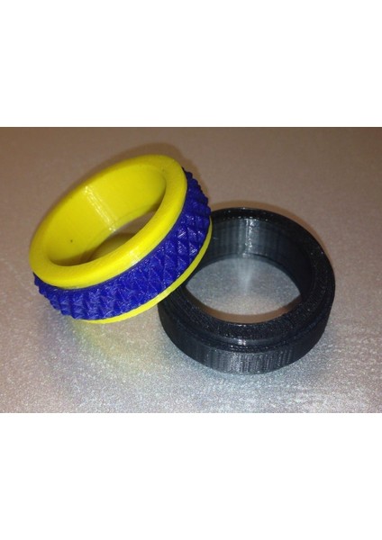 BYR3D Customizable Fidget Spinner Ring
