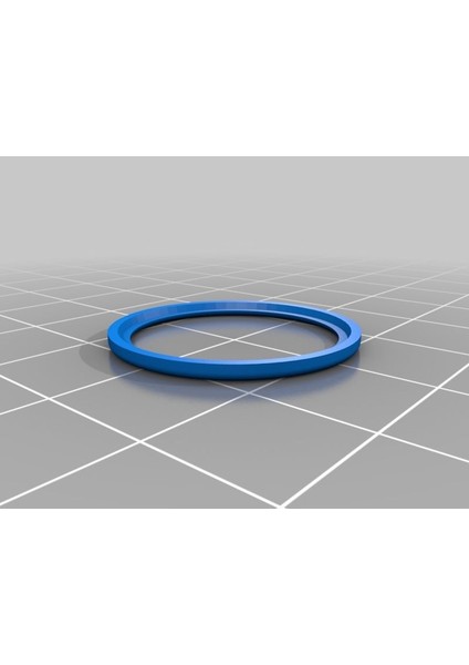 Spinner Fidget Ring Without Supports Sadece Plastik Aparattır